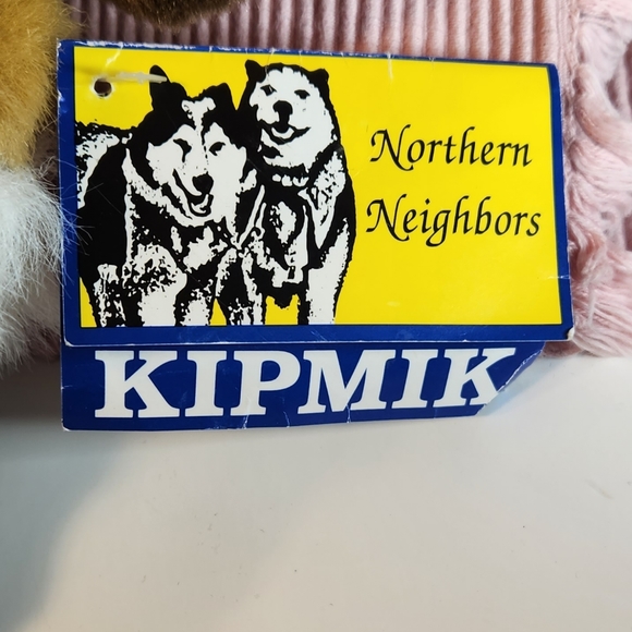 Putyuk Eskimo Boy Doll, 16" Beanbag by Kipmik "Hello from Alaska" NWT - Picture 3 of 4